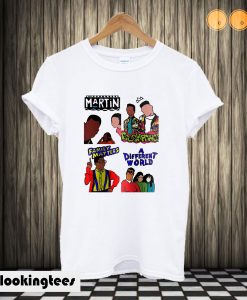 90s Martin Sitcom Mashup T shirt
