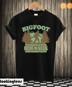 Bigfoot Hide-N-Seek Champion T shirt