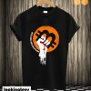 Cryptocurrency Bitcoin logo T shirt