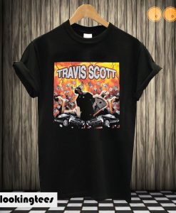 Diamond Supply Co X Travis Scott Explosion T shirt