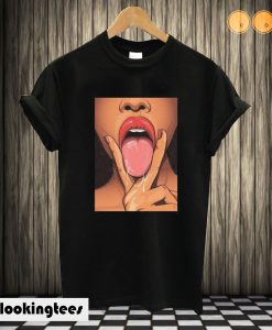 Girls Do it Better Sexy Wet Lips T shirt