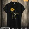 Cat With Sunflower - You Are My Sunshine T shirt