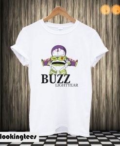 DORAEMON - BUZZ LIGHTYEAR T shirt