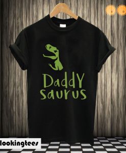 Daddysaurus funny father's day dads T shirt