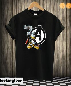 Donald Duck Thor Cosplay T shirt