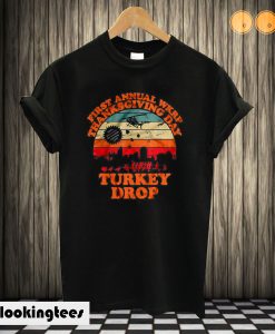 First Annual WKRP Thanksgiving Day Turkey Drop Vintage T shirt