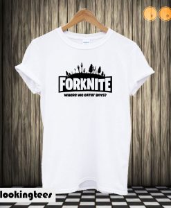 Forknite Where We Eatin' Boy T shirt