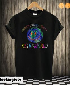 Greeting From Astroworld - T shirt