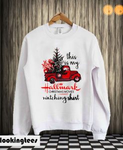 Hallmark Christmas movie sweatshirt