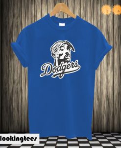 Justin Turner Tupac Dodgers T shirt