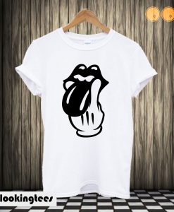 Mickey Mouse Rolling Stones T shirt