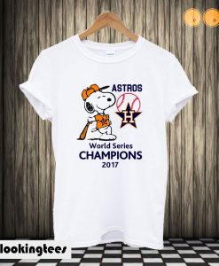 Snoopy Astros World Series Champions T shirt