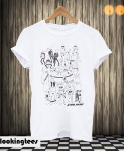 Star Wars Cantina Doodle T shirt