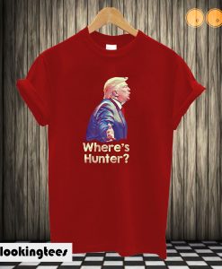 Where’s Hunter - Cops for Trump T shirt