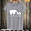 Womens Twin Mama Bear T shirt