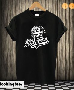 Justin Turner Tupac Dodgers T shirt