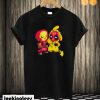 Baby Pokemon Pikachu and Deadpool T shirt