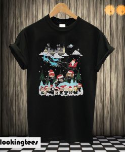 Harry Potter and Santa Claus Christmas T shirt