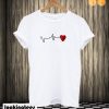 Heart Beat T shirt