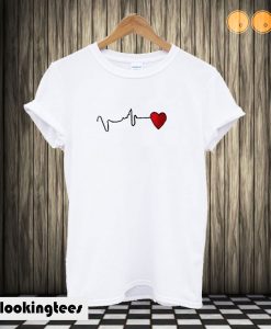 Heart Beat T shirt