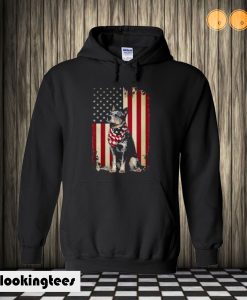 Heeler Smile American Flag Hoodie