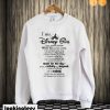 I Am A Disney Girl Quotes Sweatshirts