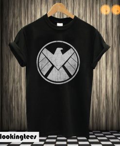 Marvel Agents of S.H.I.E.L.D. Grungy Logo Vintage T shirt