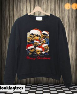 Notorious Big Snoop Dogg Ice Cube Eminem Tupac Santa Sweatshirt