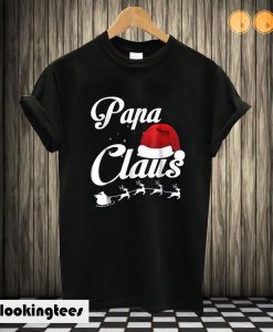 Papa Claus Matching Family Christmas Funny T shirt