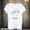 STAY WOKE Cool Smoking Alien T shirt