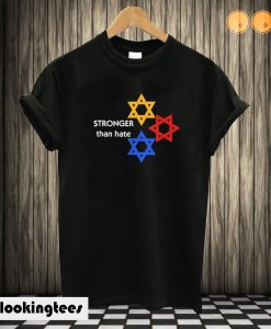 Stronger Than Hate Jewish Pittsburgh Steelers T shirt
