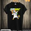 Unicorn Dabbing Subway T shirt