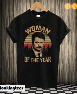 Woman of The Year Vintage Retro T shirt