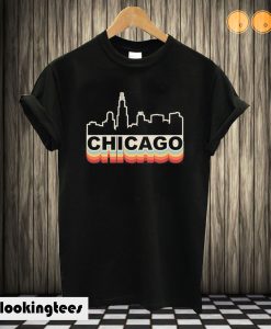 Chicago Skyline Vintage T shirt