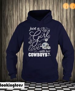 Dallas Cowboys Just A Girl In Love With Her Hoodie