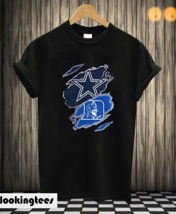 Dallas Cowboys and Duke Blue Devils T shirt