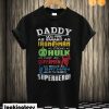 Father's Day Super Hero Marvel T shirt