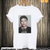 Frank Sinatra Color Mugshot T shirt