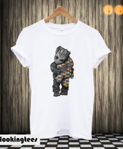 Groot Hug Autism Teddy Bear T shirt