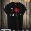 I Love RHCP Red Hot Chili Peppers T shirt