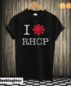 I Love RHCP Red Hot Chili Peppers T shirt