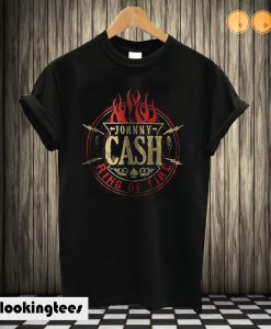 Johnny Cash Ring Of Fire T shirt