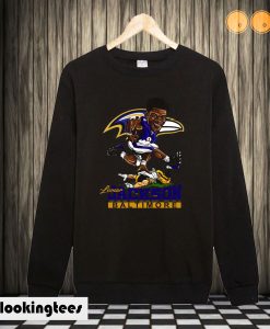 Lamar Jackson Baltimore Ravens Jersey Sweatshirt