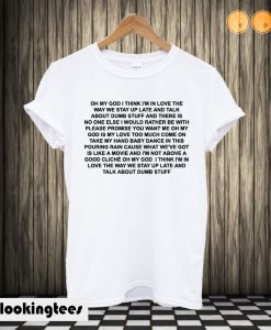 Lany Dumb Stuff T shirt