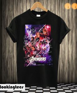 Marvel Avengers Endgame Signature All Heroes T shirt