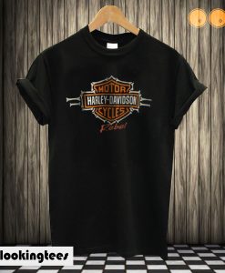 Motor Harley Davidson Cycles Rebel T shirt