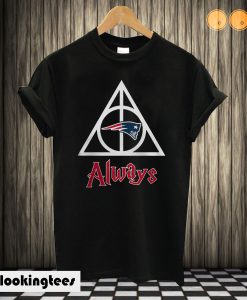 New England Patriots Deathly Hallows Always T shirt