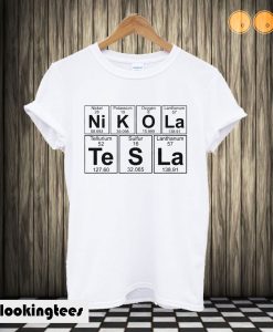 Ni K O La Te S La Nikola Tesla T shirt