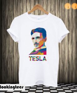 Nikola Tesla White T shirt