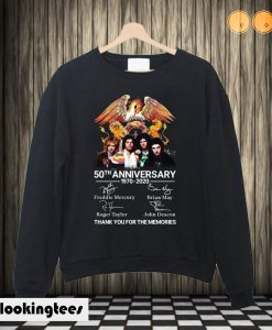 Queen Band 50th Anniversary Sweatshirt